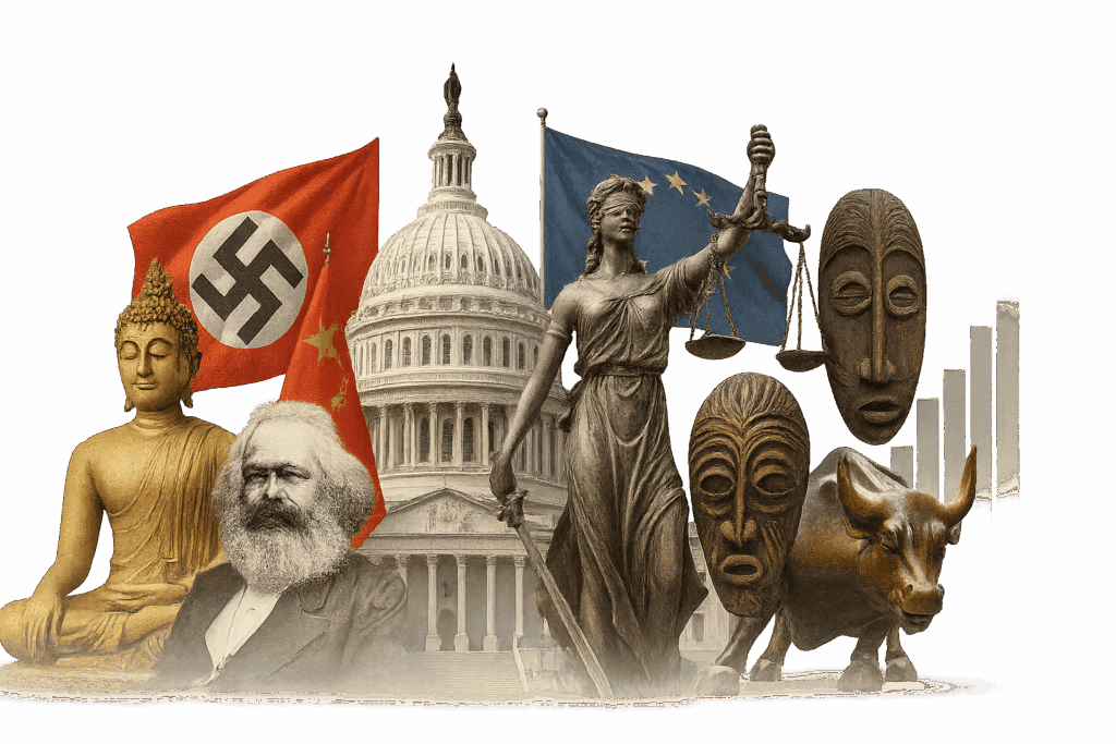 Capitalism, Communism, Fascism, Buddhism: Which Systems Shaped Us — And What Comes Next