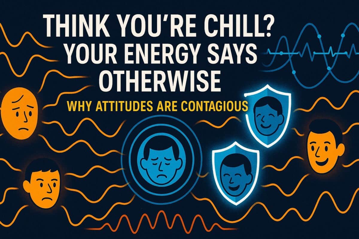 Think You’re Chill? Your Energy Says Otherwise. Why Attitudes Are Contagious.