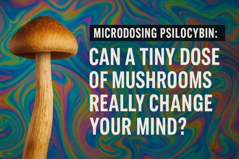 Microdosing Psilocybin: Can a Tiny Dose of Mushrooms Really Change Your Mind?