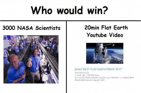 popular vs true opinion vs fact social media nasa flat earth What’s the Difference Between Popularity and Truth. (why what's popular isn't always true)