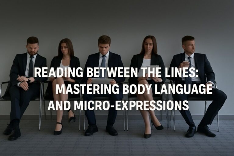 Reading Between the Lines: Mastering Body Language and Micro-Expressions