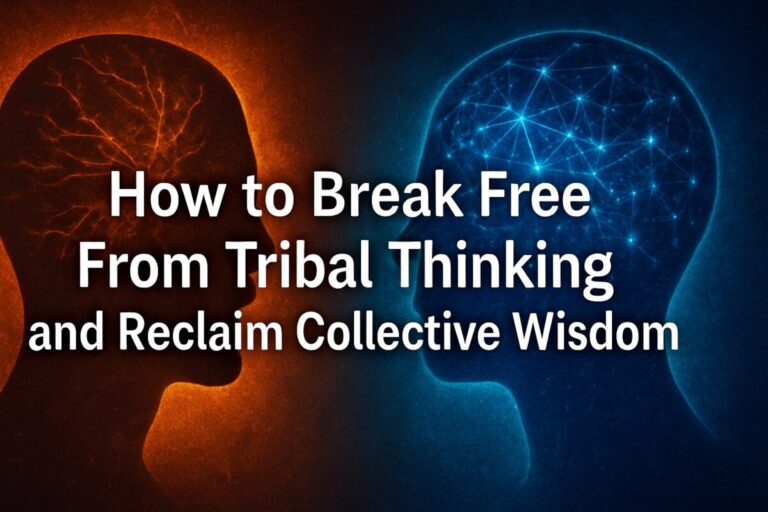 How to Break Free From Tribal Thinking and Reclaim Collective Wisdom