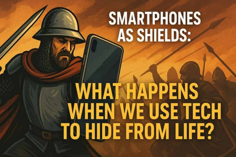 Smartphones as Shields: What Happens When We Use Tech to Hide from Life?