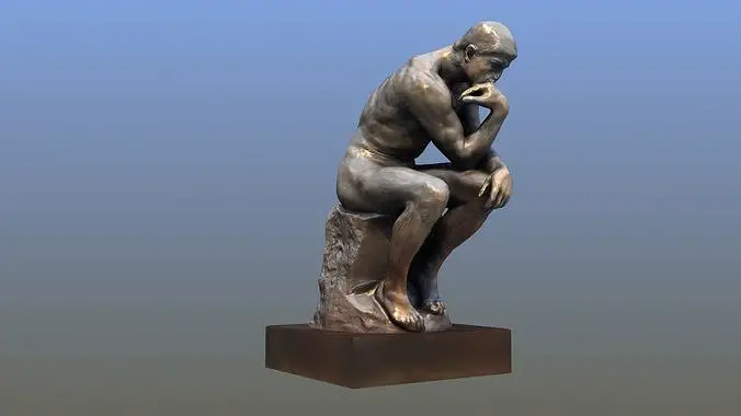 the thinker 3d model max obj 3ds fbx c4d lwo 21 Signs That You’re Becoming More Self-Aware (Habits of Highly Self-Aware People) 
