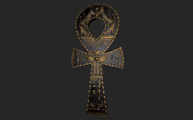 Ankh Necklace Egyptian Jewelry Life Ebony Wooden Black Owned – The Blacker  The Berry