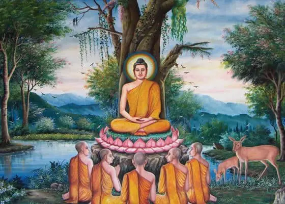 what is dharma day 560x400 1 What Does The Wheel Of Dharma Symbolize? Dharmachakra Meaning Explained