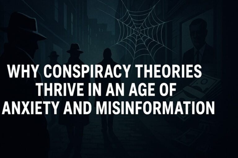 Why Conspiracy Theories Thrive in an Age of Anxiety and Misinformation