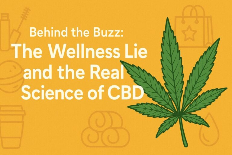 Behind the Buzz: The Wellness Lie and the Real Science of CBD