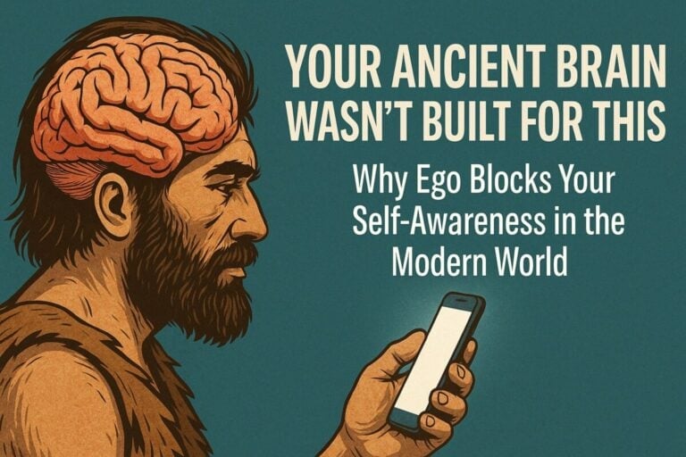 Your Ancient Brain Wasn’t Built for This: Why Ego Blocks Your Self-Awareness in the Modern World