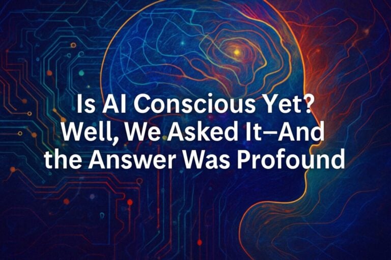 Is AI Conscious Yet? Well, We Asked It—And the Answer Was Profound