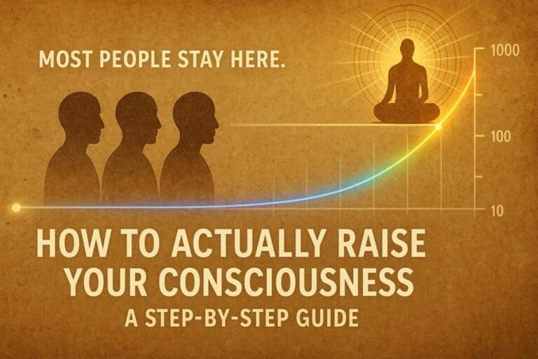 Most People Stay Here. How to Actually Raise Your Consciousness: A Step-by-Step Guide